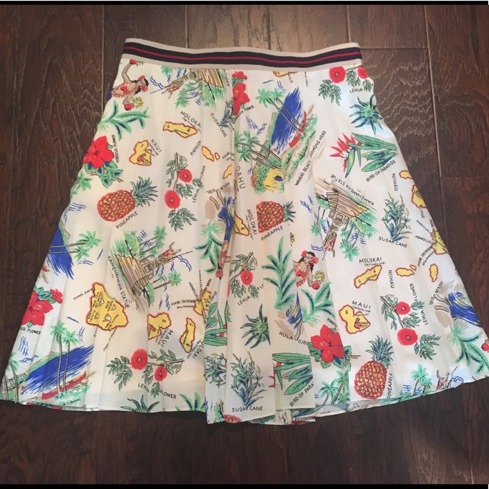 J. Crew Pleated Skirt sz 4